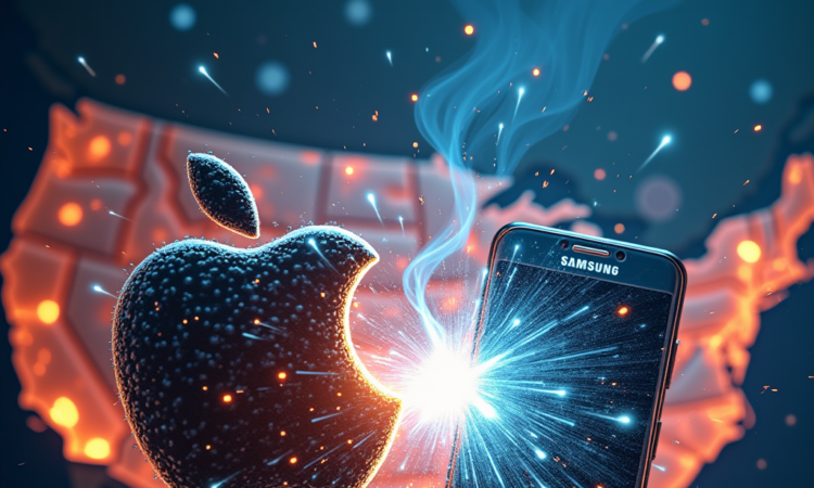 Samsung and Apple